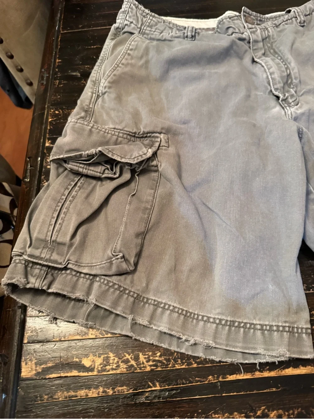 J. Crew Light Gray Cargo Shorts